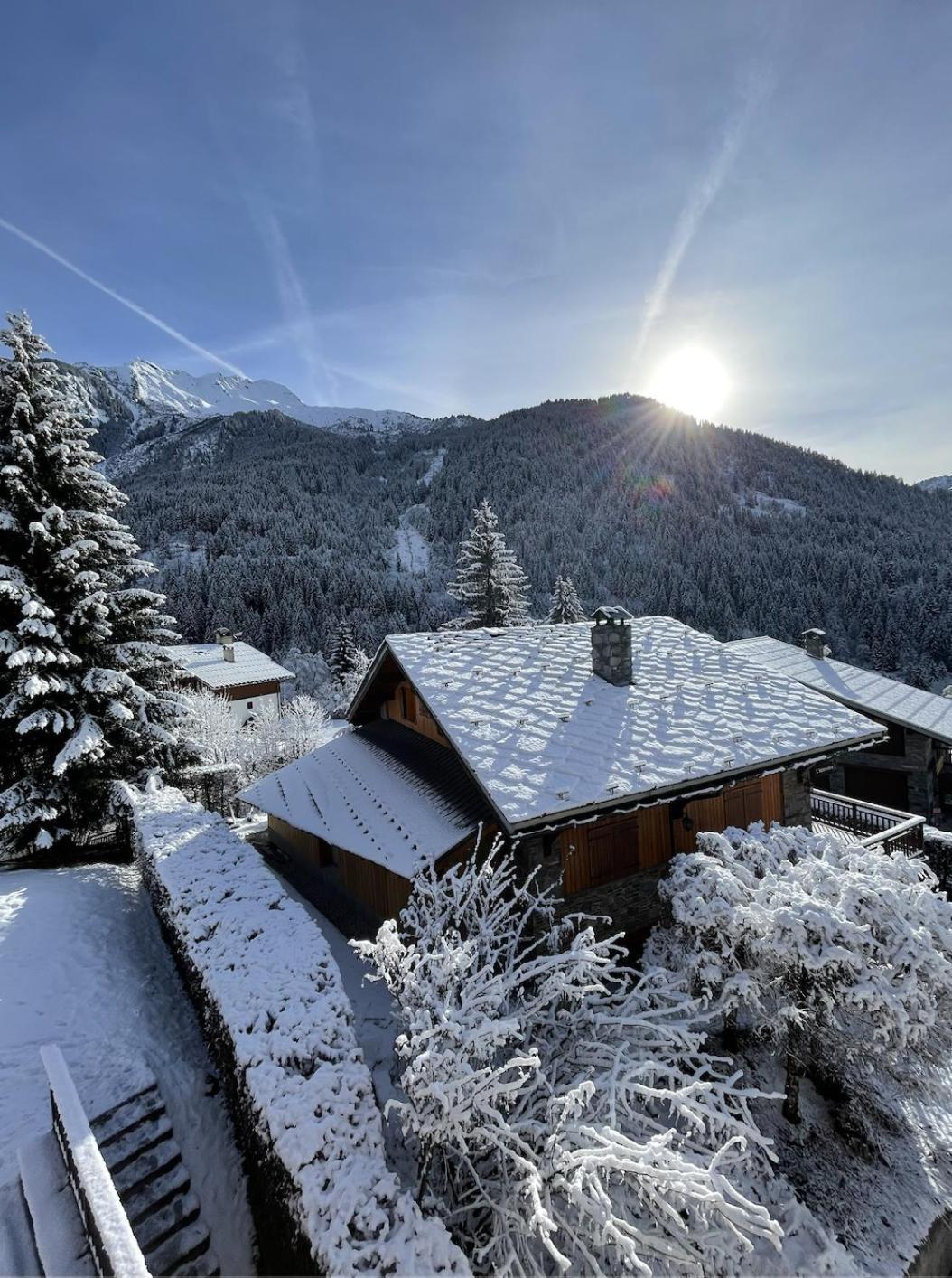 T3 Champagny-En-Vanoise Avec Terrasse Plein Sud La Plagne Extérieur photo